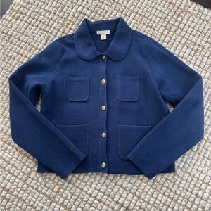 Crewcuts Navy Blue Cardigan Jacket  with Gold Buttons